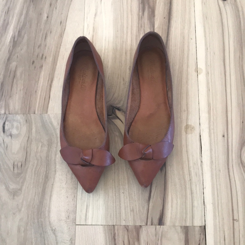 Madewell leather flats
